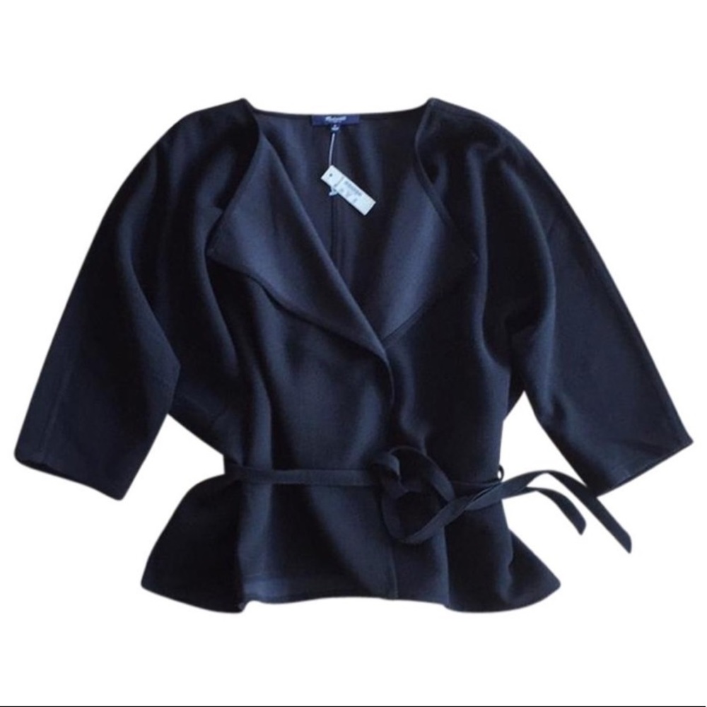 MADEWELL KIMONO WRAP SHIRT